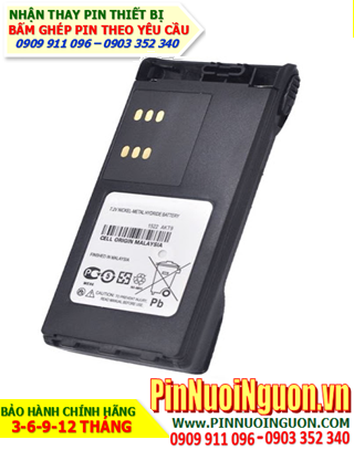Pin máy bộ đàm Motorola 10.8v-600mAh, thay cells pin/ hàng có sẳn - bảo hành 03 tháng